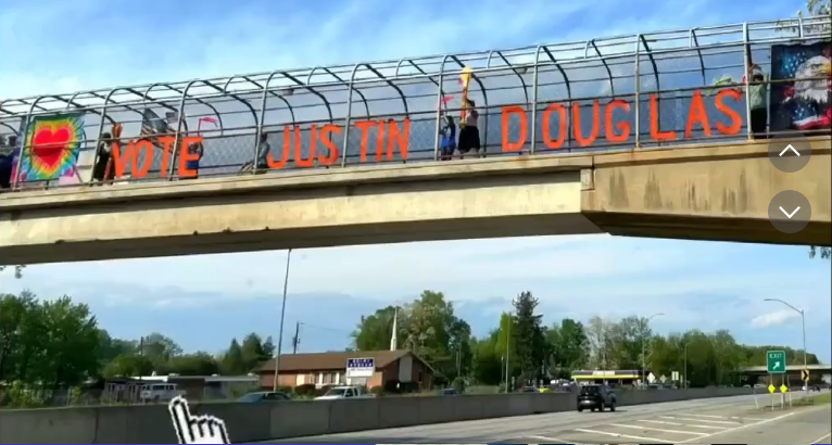 Vote for Justin on bridge.